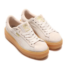 PUMA SUEDE PLATFOAM TRACE WMNS PASTEL PARCHM 365830-14画像