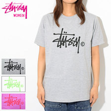 STUSSY WOMEN Basic Logo S/S Tee 2903016画像