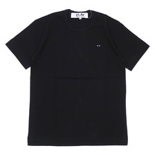 PLAY COMME des GARCONS MENS SMALL BLACK HEART TEE BLACK画像