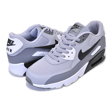 NIKE AIR MAX 90 MESH(GS) wolf grey/black-cool grey 833418-024画像