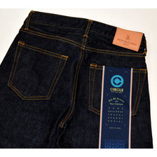 JAPAN BLUE CIRCLE ストレート 14.8oz アメリカ綿 ヴィンテージセルヴィッチ J301画像