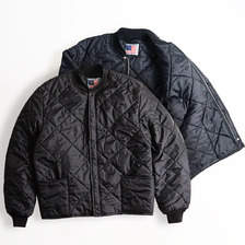 SNAP'N'WEAR Style 1000 &middot; Quilted Jacket with Knit Collar and Cuffs画像