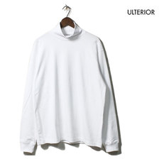 ULTERIOR 2019FW SUVIN COTTON HI-NECKED P/O LONG-T ULCS04-19C12U画像
