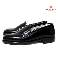 GRENSON BARTLETT LONDON COLLCETION 112210 LOAFER BLACK CALF画像