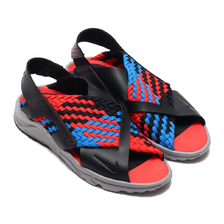 NIKE W AIR HUARACHE ULTRA BLACK/BLACK-ATMOSPHERE GREY-HABANERO RED CK2963-006画像