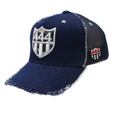 YOSHINORI KOTAKE DESIGN 444LOGO CAMO DENIM MESH CAP INDIGO画像