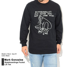 Mark Gonzales Skateboardings Pocket L/S Tee MG19W-PLT01画像
