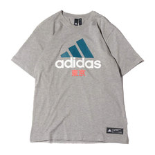 adidas M KC Tee BC MEDIUM GREY HEATHER FH7779画像