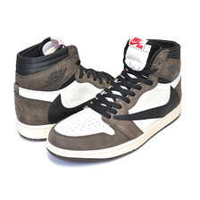 NIKE AIR JORDAN 1 HI OG TRAVIS SCOTT SP sail/blk-dark mocha CD4487-100画像