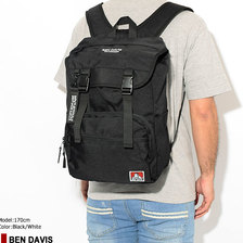 BEN DAVIS New Flap Daypack WHITE LABEL BDW-9344画像