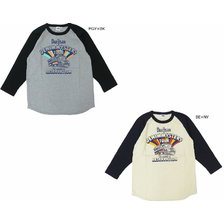 STUDIO D'ARTISAN ラグランスリーブ 7分袖 Tシャツ SD9981A画像