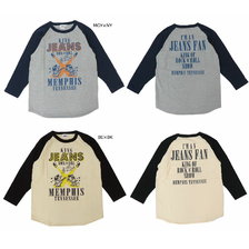 STUDIO D'ARTISAN ラグランスリーブ 7分袖 Tシャツ SD9981B画像