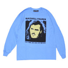 917 Nine One Seven MaxWell Palmer Longsleeve T-Shirt BLUE画像