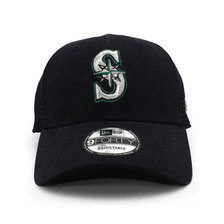 NEW ERA 9FORTY SEATTLE MARINERS MESH CAP NAVY NR11591192画像