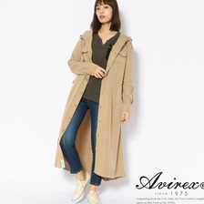 AVIREX HOODED MILITARY SHIRT ONEPIECE 6295023画像
