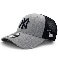 NEW ERA NEW YORK YANKEES 9FORTY MESH CAP H.GREY NE80606252画像