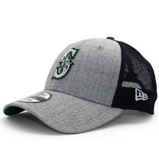 NEW ERA SEATTLE MARINERS 9FORTY MESH CAP H.GREY NE80606258画像