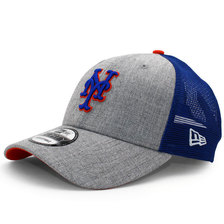 NEW ERA NEW YORK METS 9FORTY MESH CAP H.GREY NE80606251画像