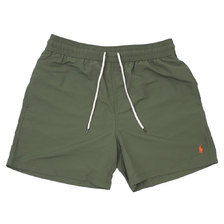POLO RALPH LAUREN Traveler Swim Trunk OLIVE画像