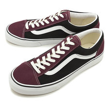 VANS STYLE 36 VINTAGE SUEDE PRUNE VN0A3DZ3XMQ画像