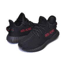adidas YEEZY BOOST 350 V2 INFANT cblack/cblack/red BB6372画像