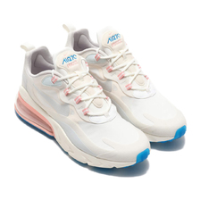 NIKE AIR MAX 270 REACT SUMMIT WHITE/GHOST AQUA-PHANTOM AO4971-100画像