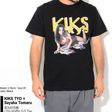 KIKS TYO &times; Sayaka Tomaru 都丸紗也華 LDV-Waffle S/S Tee KT1906TM-02画像