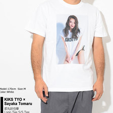KIKS TYO &times; Sayaka Tomaru 都丸紗也華 Logo Tee S/S Tee KT1906TM-01画像