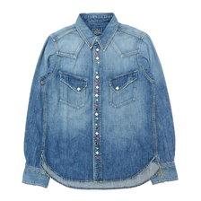 STUDIO D'ARTISAN OWNERSデニムウエスタンシャツ D5635U画像