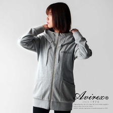 AVIREX BICOLOR SWEAT PARKA 6293121画像