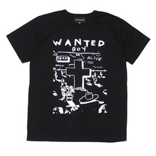 Bianca Chandon Wanted Boy/Girl T-Shirt BLACK画像