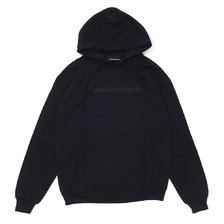 917 Nine One Seven Logotype Hoodie BLACK画像