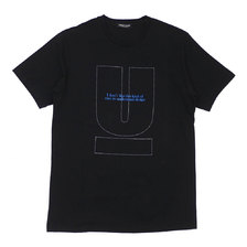 UNDERCOVER UCX9801 ONLINE EXCLUSIVE U LOGO TEE BLACK画像