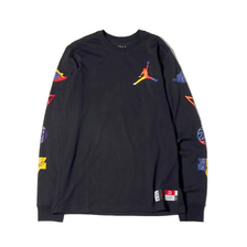 NIKE M J SPRTDNA HBR LS CREW BLACK AT8938-010画像