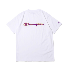 Champion &times; ATMOS LAB T-SHIRTS WHITE C8-Q301-010画像