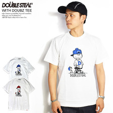 DOUBLE STEAL WITH DOUBZ S/S TEE 982-14009画像