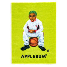 APPLEBUM WORM BOY (HOME) Floor Mat NEON YELLO画像