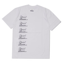 WTAPS 19SS GPS S/S TEE WHITE 191PCDT-ST10S画像