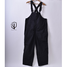 CORONA NAVY OVER PANTS HIGH DENSITY NYLON TAFFETA BLACK CP037画像