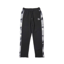 PUMA CLOUD PACK WS T7 TRACK PANTS COTTON BLACK 597092-01画像