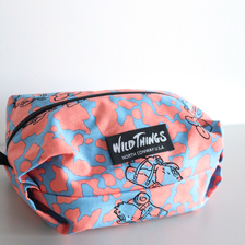 WILDTHINGS &times; GASIUS FABRICK LIGHT ZIP POUCH画像