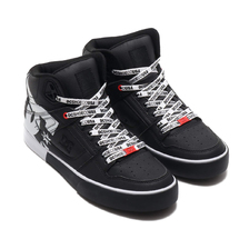 DC SHOES PURE HIGH-TOP WC SE SN BLACK/WHITE DM194029-BWP画像