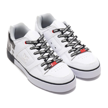 DC SHOES PURE SE SN WHITE/BLACK DM194031-TBP画像