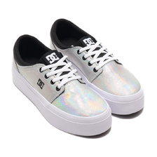 DC SHOES Ws TRASE PLATFORM SE METALLIC SILVER DW194010-MSL画像