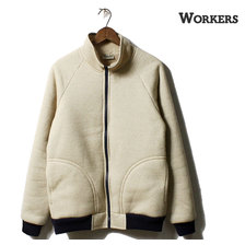 Workers Sliver Fleece Jacket Beige画像