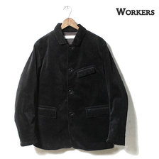 Workers Boardwalk Jacket Black Corduroy画像