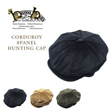 Hanna Hats CORDUROY 8PANEL HUNTING CAP画像