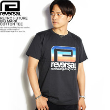 reversal RETRO FUTURE BIG MARK COTTON TEE RV19AW039画像