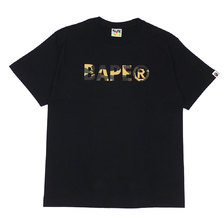 A BATHING APE 19SS 1ST CAMO ASNKA TEE BLACKxYELLOW 1F20110104画像