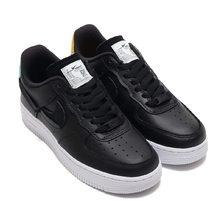 NIKE WMNS AIR FORCE 1 '07 LX BLACK/ANTHRACITE-MYSTIC GREEN 898889-014画像